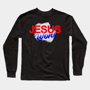 Jesus Won Long Sleeve T-Shirt